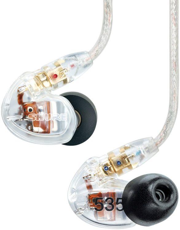 Shure SE535 Sound Isolating Earphones in Clear 42406178570| eBay