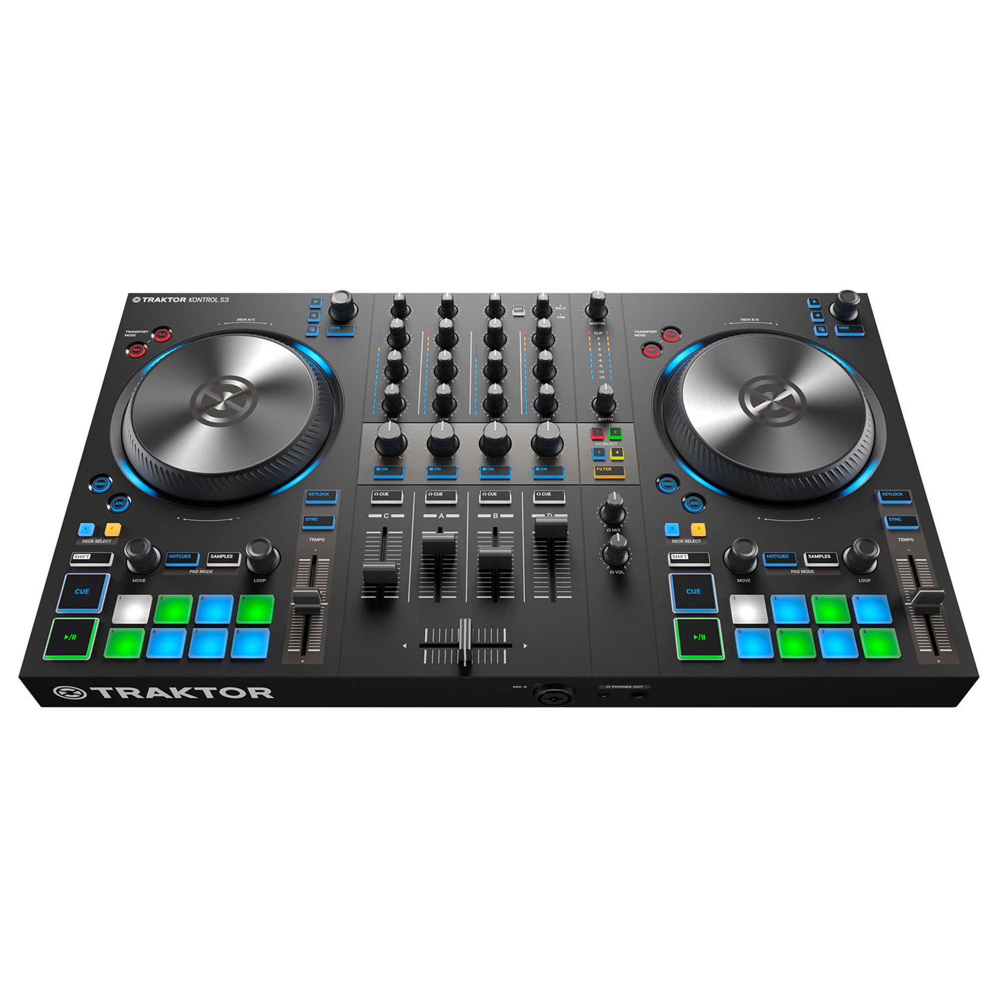 新品 Native Instruments TRAKTOR KONTROL S3 Native Instruments TRAKTOR KONTROL S3 4-Channel DJ