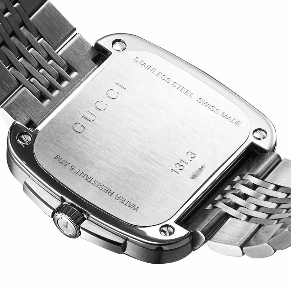 Gucci G-Coupe Stainless Steel Blue Dial Date Quartz Mens Watch