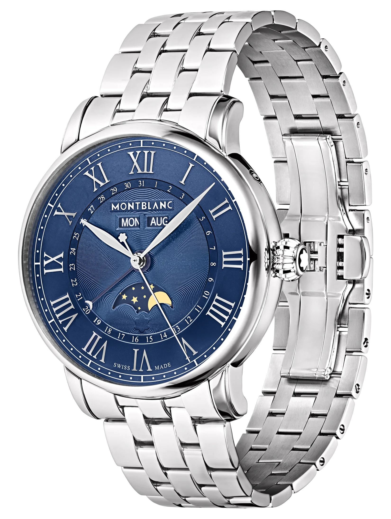 Montblanc Star Legacy Full Calendar Automatic Stainless Steel Mens