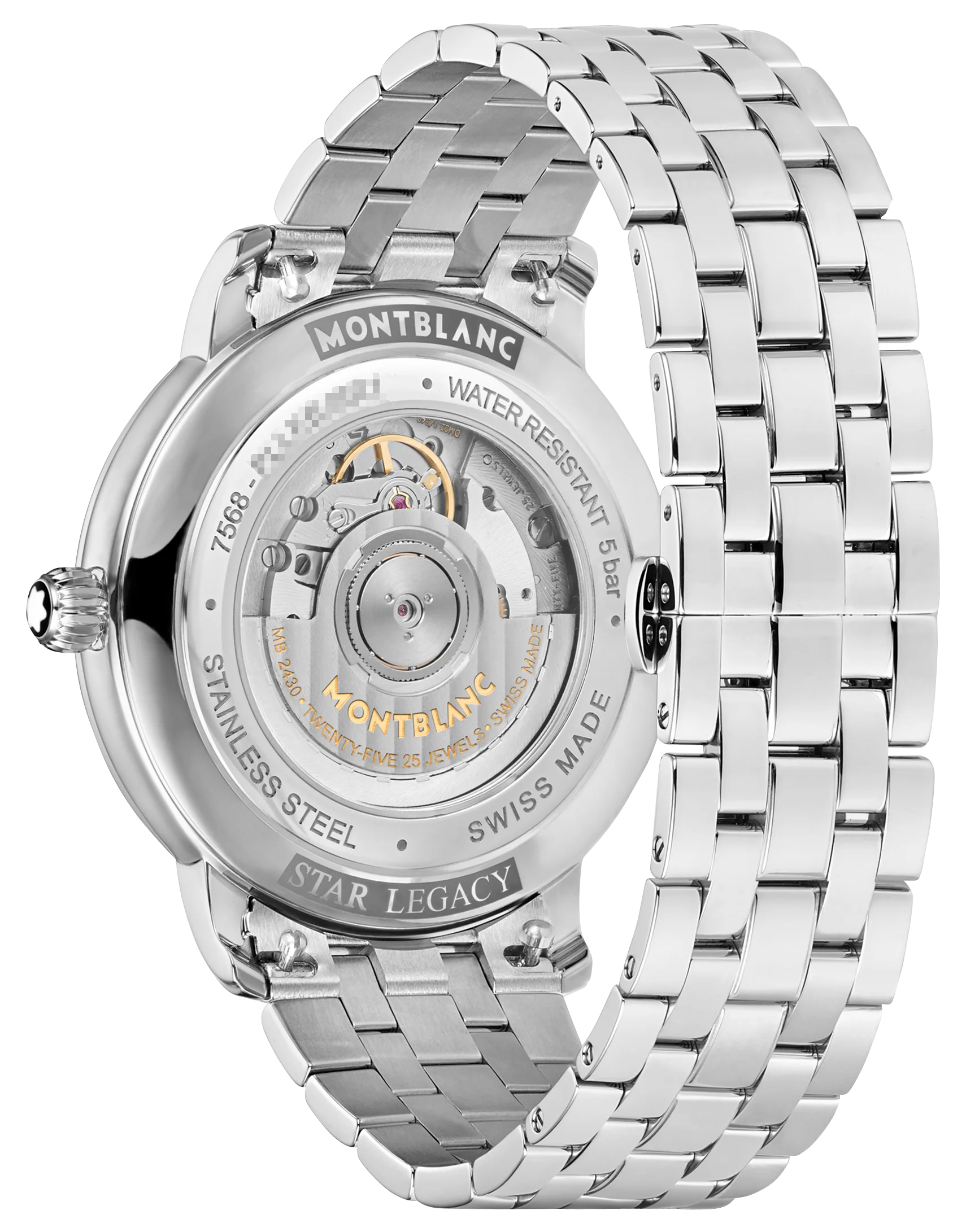 Montblanc Star Legacy Full Calendar Automatic Stainless Steel Mens