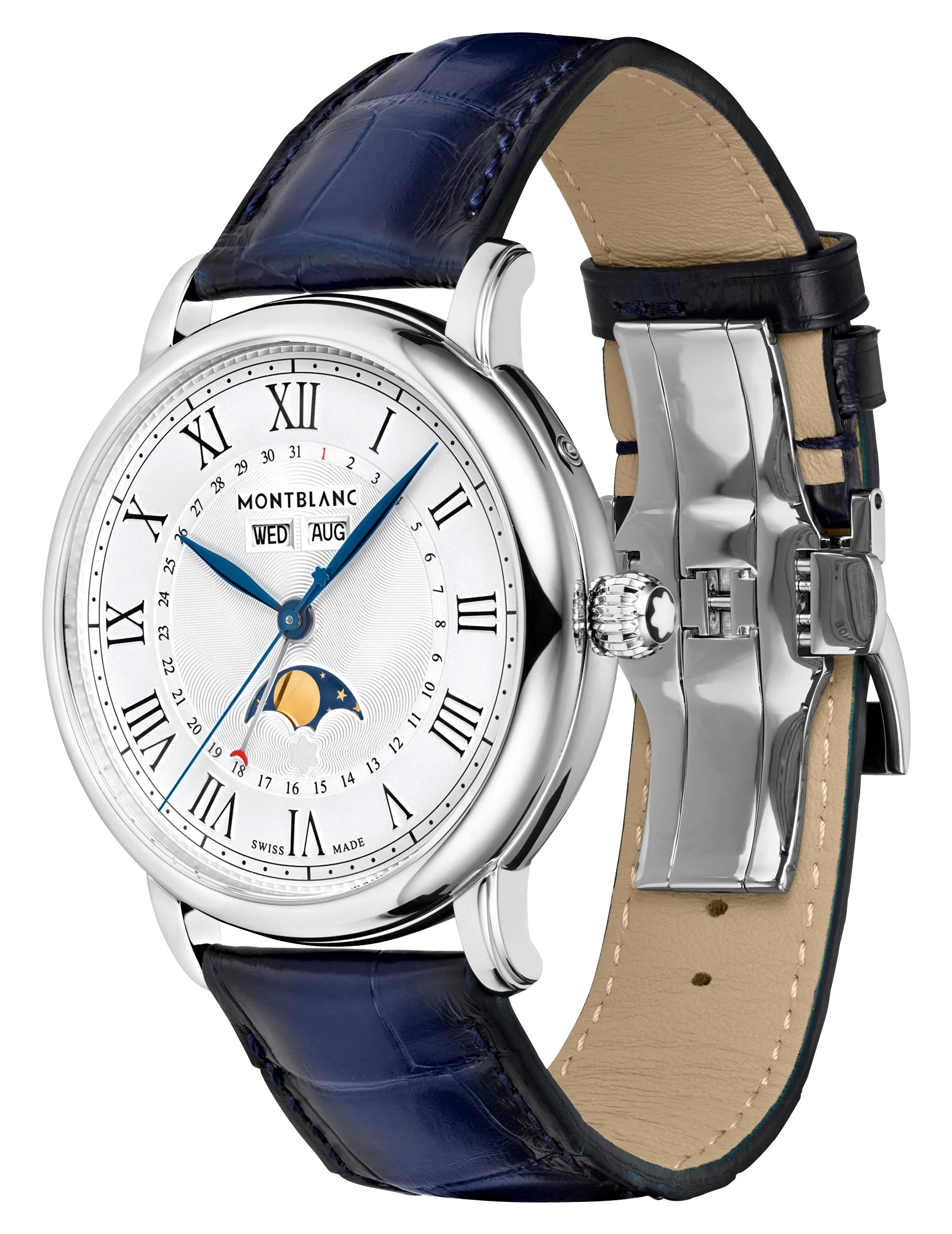 Montblanc Star Legacy Full Calendar Automatic Leather Moonphase