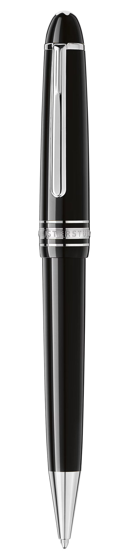 Montblanc Meisterstuck Black Resin Platinum-Coated Midsize